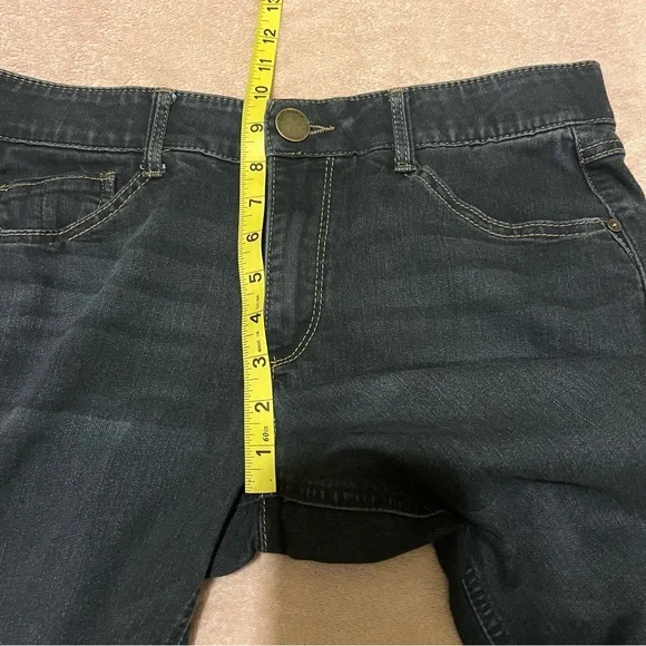 Democracy Dark Blue Flare Jeans 12 - Picture 5 of 7